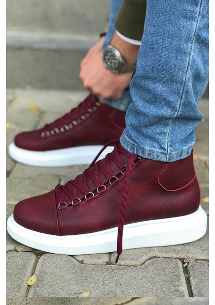RS258 - Cbt Roma Erkek Bot Bordo