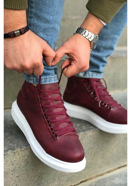 RS258 - Cbt Roma Erkek Bot Bordo modelleri