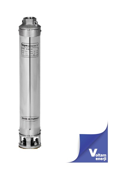 Impo 4 Inç Sk 402/05 Krom Başlık 0,50 Hp Dalgıç Pompa