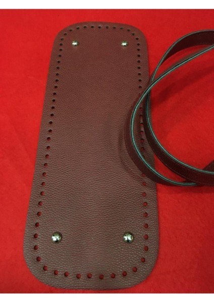 Deri Çanta Taban ve Askı Takımı (Bordo) fiyatları