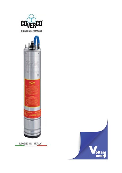 4&quot; ( 0,37 Kw-0,50 Hp ) Monofaze 220 V Ithal Tek Dalgıç Motorları