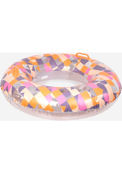Nabaiji Şişme Yüzme Simidi - Büyük Boy - 92 cm - Desenli/şeffaf - Allpop fiyatları