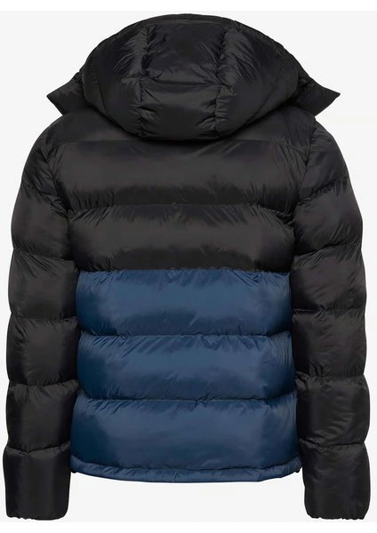 Uzun Kollu Naylon Renk Bloklu Şişme Erkek Ceket LV04RD527G-UB1 fiyatları