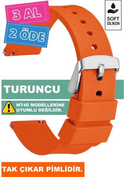 Tcl Mt42 Mt42x Mt43 Mt46-Slazenger Akıllı Çocuk Saatleriyle Uyumlu Silikon Saat Kordonu Kayışı