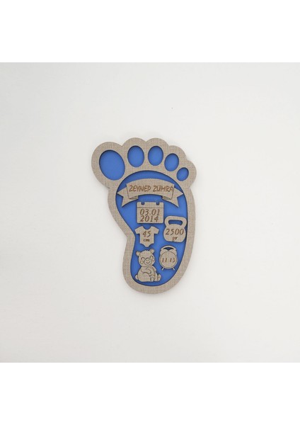 Kişiselleştirilebilir Ahşap Magnet | Kız - Erkek Çocuk Hediyelik | Tek ADET|MG2018 indirimleri