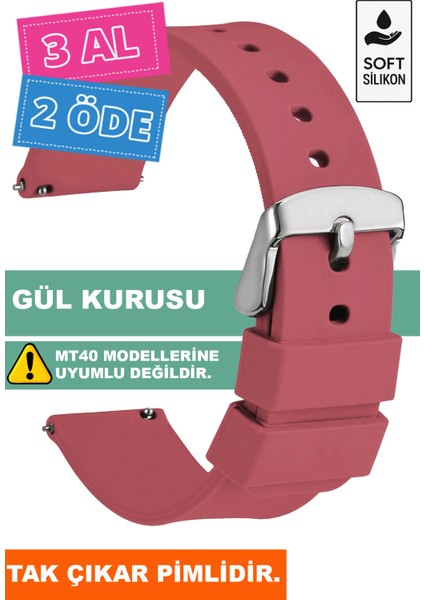 Tcl Mt42 Mt42x Mt43 Mt46-Slazenger Akıllı Çocuk Saatleriyle Uyumlu Silikon Saat Kordonu Kayışı
