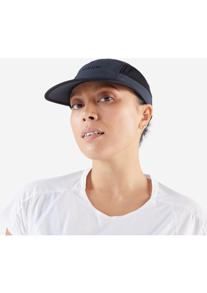 Kiprun Yetişkin 5 Panelli Şapka - Koşu - Karbon Grisi - Kiprun