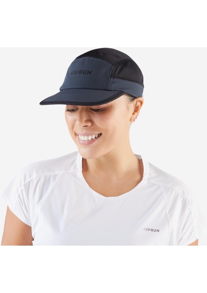 Kiprun Yetişkin 5 Panelli Şapka - Koşu - Karbon Grisi - Kiprun fırsatları