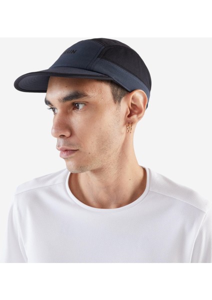 Kiprun Yetişkin 5 Panelli Şapka - Koşu - Karbon Grisi - Kiprun indirimleri