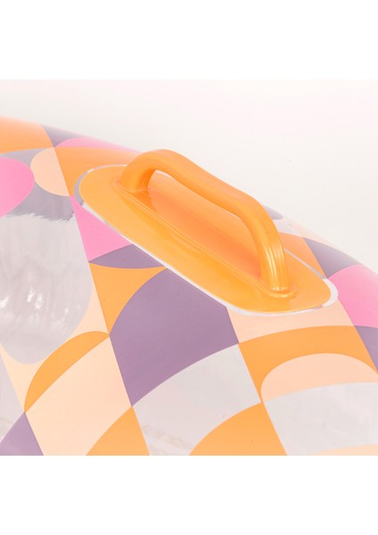 Nabaiji Şişme Yüzme Simidi - Büyük Boy - 92 cm - Desenli/şeffaf - Allpop indirimleri