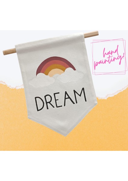 Çocuk Odası Dekorasyonu Için Flama Banner _ Dream fiyatları