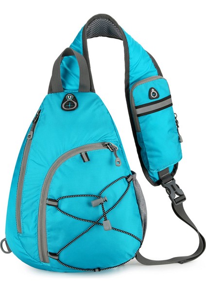 Binicilik Rahat Erkek ve Kadın Göğüs Çantası Taşınabilir (Yurt Dışından)