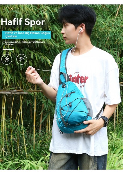 Binicilik Rahat Erkek ve Kadın Göğüs Çantası Taşınabilir (Yurt Dışından) indirimleri