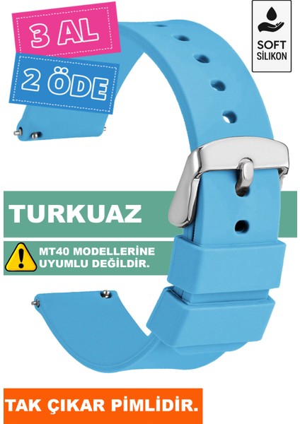 Tcl Mt42 Mt42x Mt43 Mt46-Slazenger Akıllı Çocuk Saatleriyle Uyumlu Silikon Saat Kordonu Kayışı