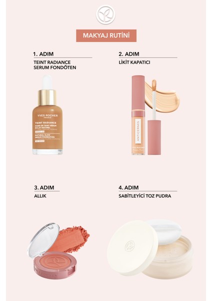 Işıltı Veren Serum Fondöten - Hyalüronik Asit -Teint Radiance - Vegan-Bej 200-84926