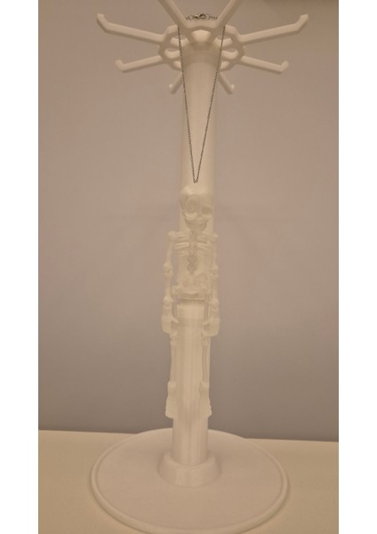 Araba Iskelet Dikiz Ayna Süsü (Mavi Fosforlu 25 cm Zincir Dahil) fiyatları