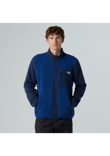 M Yumiori Full Zip Erkek Polar Mont