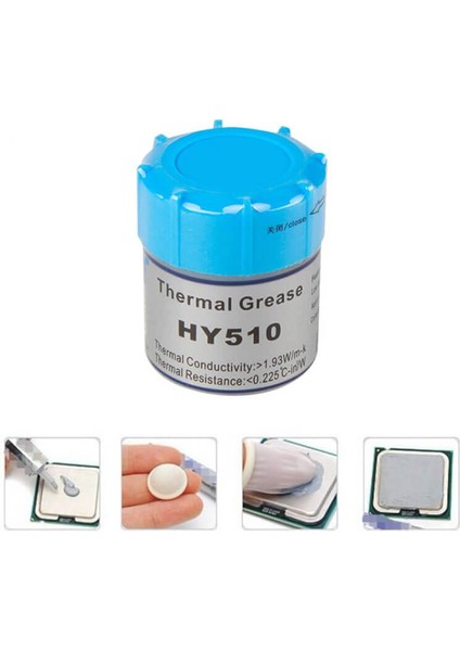 Hy 510 Termal Macun 10G 1.93W/M-K - Cpu Gpu Ps4 Ps3 Pc Soğutma Macunu Pastası - Silikon Gres -10GR fiyatları