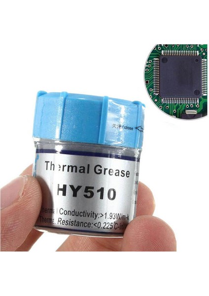 Hy 510 Termal Macun 10G 1.93W/M-K - Cpu Gpu Ps4 Ps3 Pc Soğutma Macunu Pastası - Silikon Gres -10GR modelleri