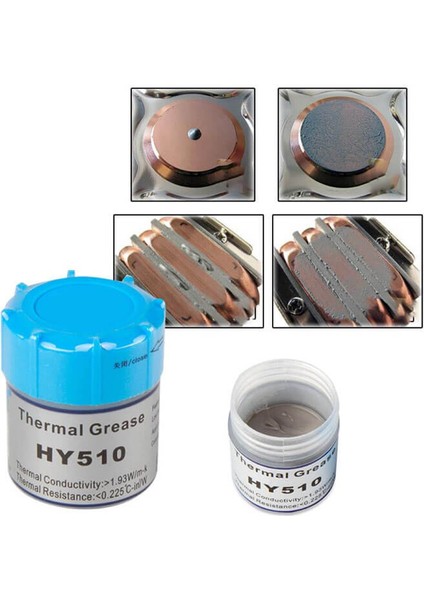 Hy 510 Termal Macun 10G 1.93W/M-K - Cpu Gpu Ps4 Ps3 Pc Soğutma Macunu Pastası - Silikon Gres -10GR fırsatları