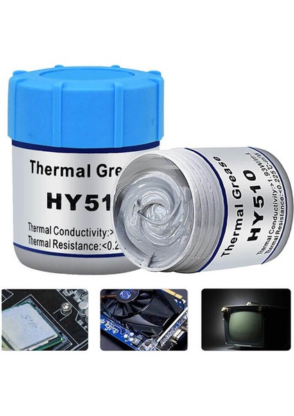 Hy 510 Termal Macun 10G 1.93W/M-K - Cpu Gpu Ps4 Ps3 Pc Soğutma Macunu Pastası - Silikon Gres -10GR indirimleri