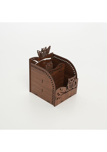 Masaüstü Ahşap Kalemlik Organizer|14*18 CM|RG6004 fiyatları