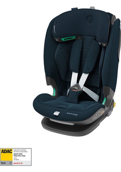 Titan Pro I-Size Adac'lı 9-36 kg Çocuk Oto Koltuğu Authentic Blue