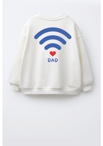 Unisex Çocuk Baskılı 3 Iplik Kumaş Pamuklu Sweatshirt fiyatları