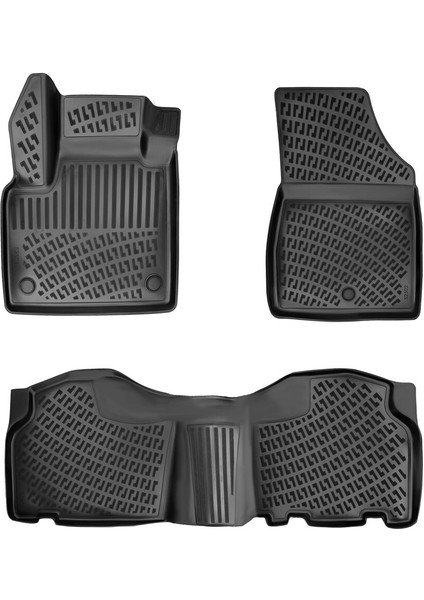 Renault Kangoo Combi 2021 Sonrası 3D Araca Özel Havuzlu Paspas Bmy