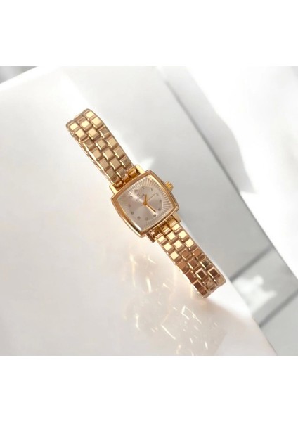 Vintage Taşlı Kare Model Kadın Kolsaati fiyatları