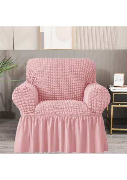 Bürümcük Koltuk Örtüsü ,berjer Kılıfı, Tek Kişilik, Etekli, Lastikli, Esnek, Yıkanabilir 1 Adet