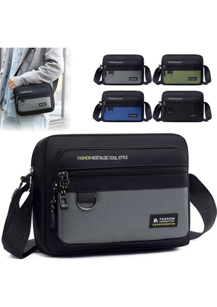 Yeni Erkek Yatay Çapraz Askılı Çanta, Sınır Ötesi Trend, Gündelik Omuz Çantası, Şık ve Basit, Çok Katmanlı Depolama, Iş Erkek Çantası (Yurt Dışından) fiyatları