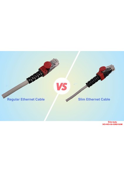 Hcs Cat6 Patch Cord Slım 28 Awg fırsatları