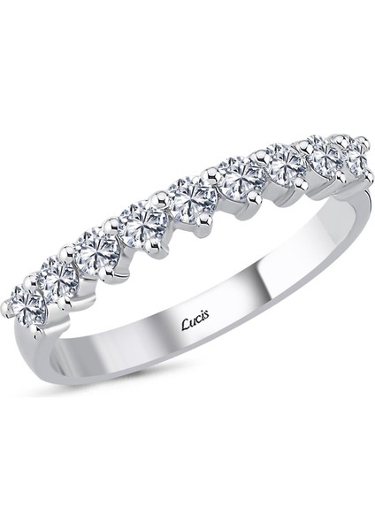 0.44 Karat Pırlanta Yarım Tur Yüzük L061962