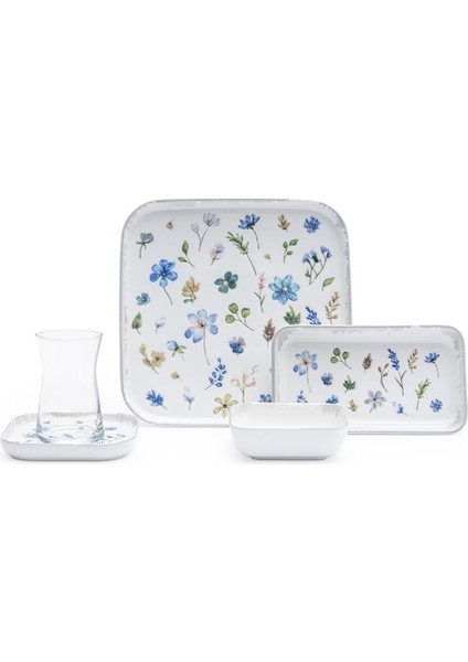 Vega Meadow 6 Kişilik 24 Parça Kahvaltı Takımı PA2144