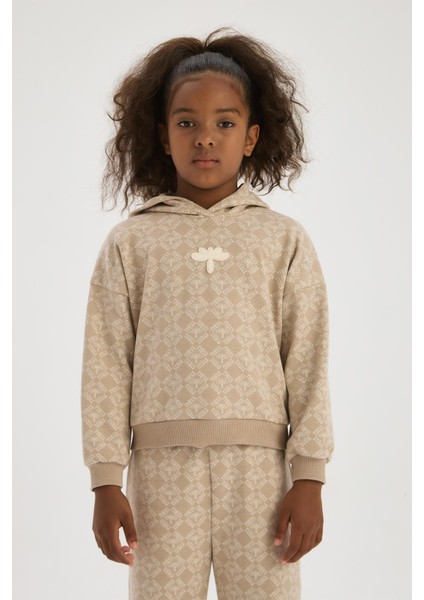 Bg Store Kız Çocuk Desenli Sweatshirt fiyatları