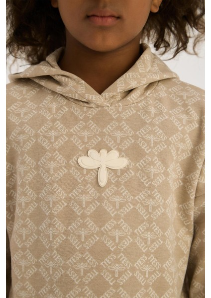 Bg Store Kız Çocuk Desenli Sweatshirt modelleri