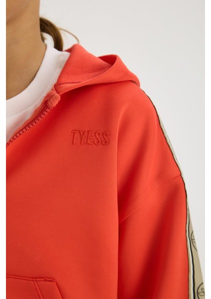 Bg Store Kız Çocuk Kırmızı Eşofman Üstü modelleri