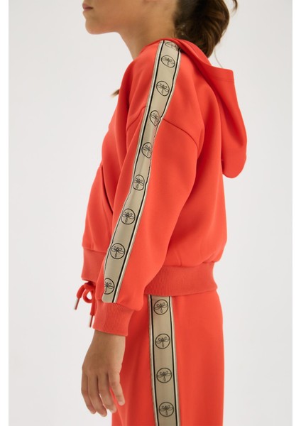 Bg Store Kız Çocuk Kırmızı Eşofman Üstü fırsatları