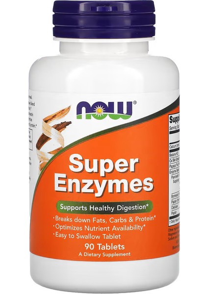 Super Enzymes Healthy Digestion Bromelain Betain 90 Tablet