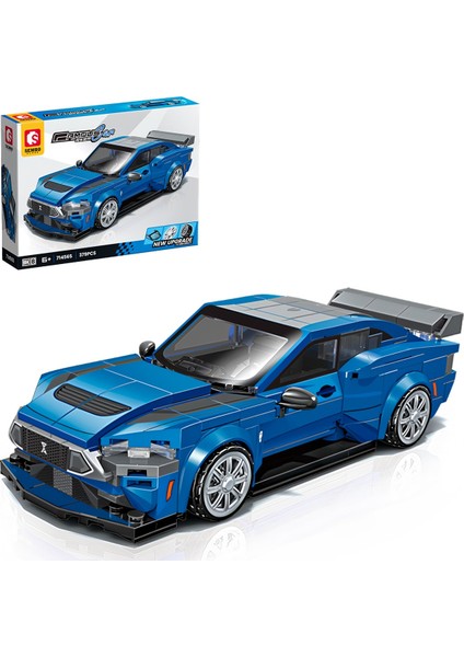 Ford Mustang Gt Yapı Bloğu Seti 379 Parça