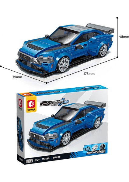 Ford Mustang Gt Yapı Bloğu Seti 379 Parça fırsatları