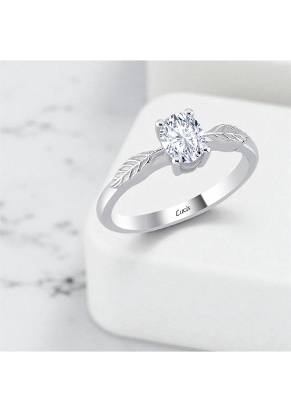 0.64 Karat Pırlanta Tektaş Yüzük L058647 fiyatları