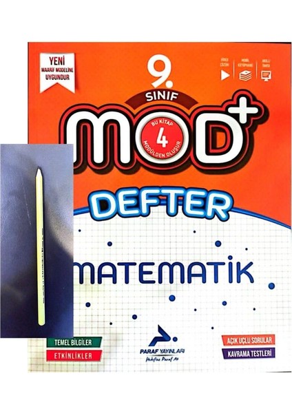9.sınıf Mod Serisi Konu Anlatımlı Matematik Defter -Yeni Müfrdat Yeni Baskı-