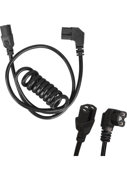 Powermaster PM-25754 IEC-C14 Spiral Çay Toplama Makinesi Elektirik Güç Power Kablosu SAA132240EA - ST3W Kablo