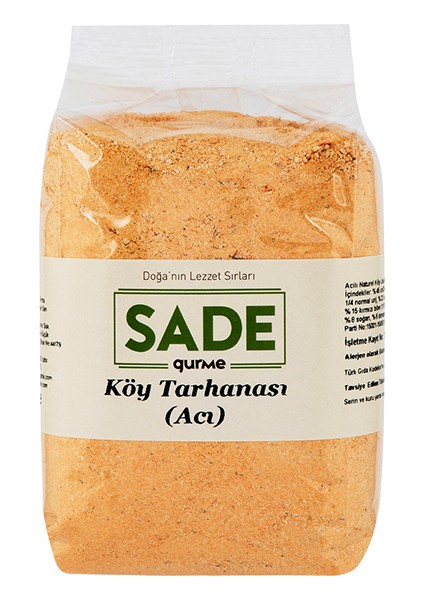 Sade Köy Tarhanası 500 Gr