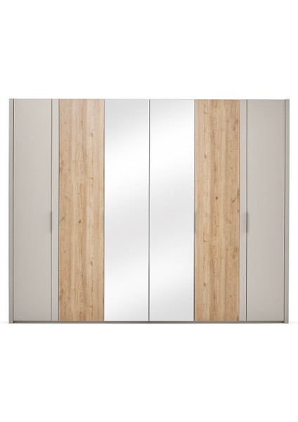 Cante 6 Kapaklı Gardırop