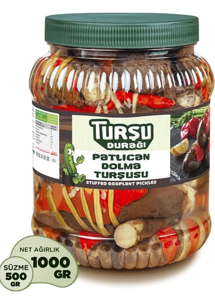 Patlıcan Dolma Turşusu 1 KG