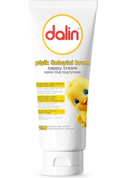 Pişik Önleyici Krem 100 ml – Hassas Ciltler için Yulaf Yağı ve Çinko Oksitli Hipoalerjenik Bakım modelleri