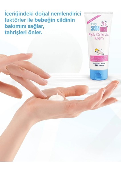 Bebek Pişik Önleyici Krem 100 ml x 2 – Dermatolojik Onaylı, Hızlı Rahatlatıcı ve Uzun Süreli Koruma indirimleri